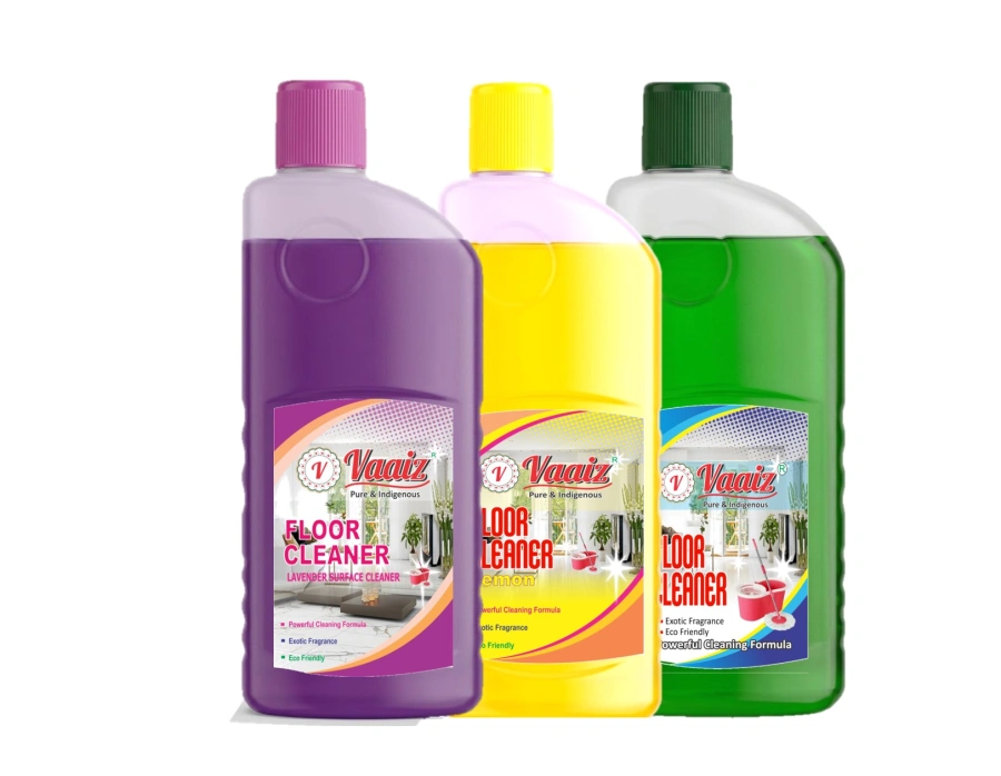 Vaaiz Floor Cleaner Liquid, Removes Dirt, Tough Grime, Stains Skin Safe, Baby Safe & Pet-Friendly Floral Pack of 3